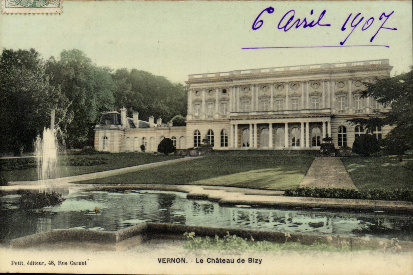 CPA Vernon Le Chateau De Bizy