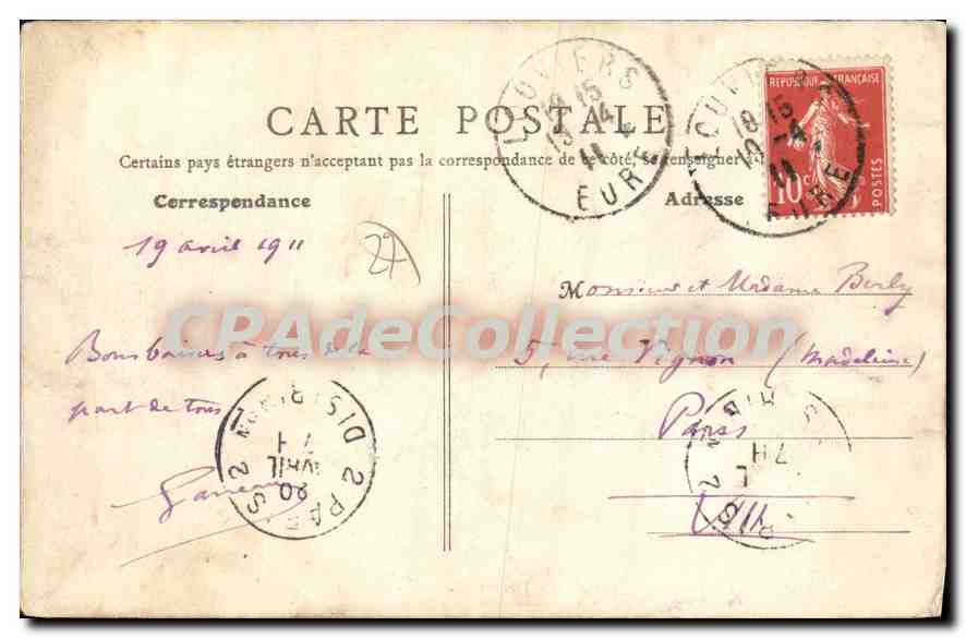 Louviers - Vieilles Maisons - Rue du Neubourg — B.F., Paris, n°36 — Reverso