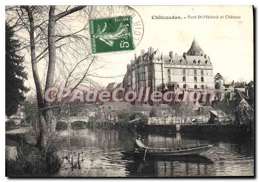 CPA Chateaudun Pont St Medard Et Chateau