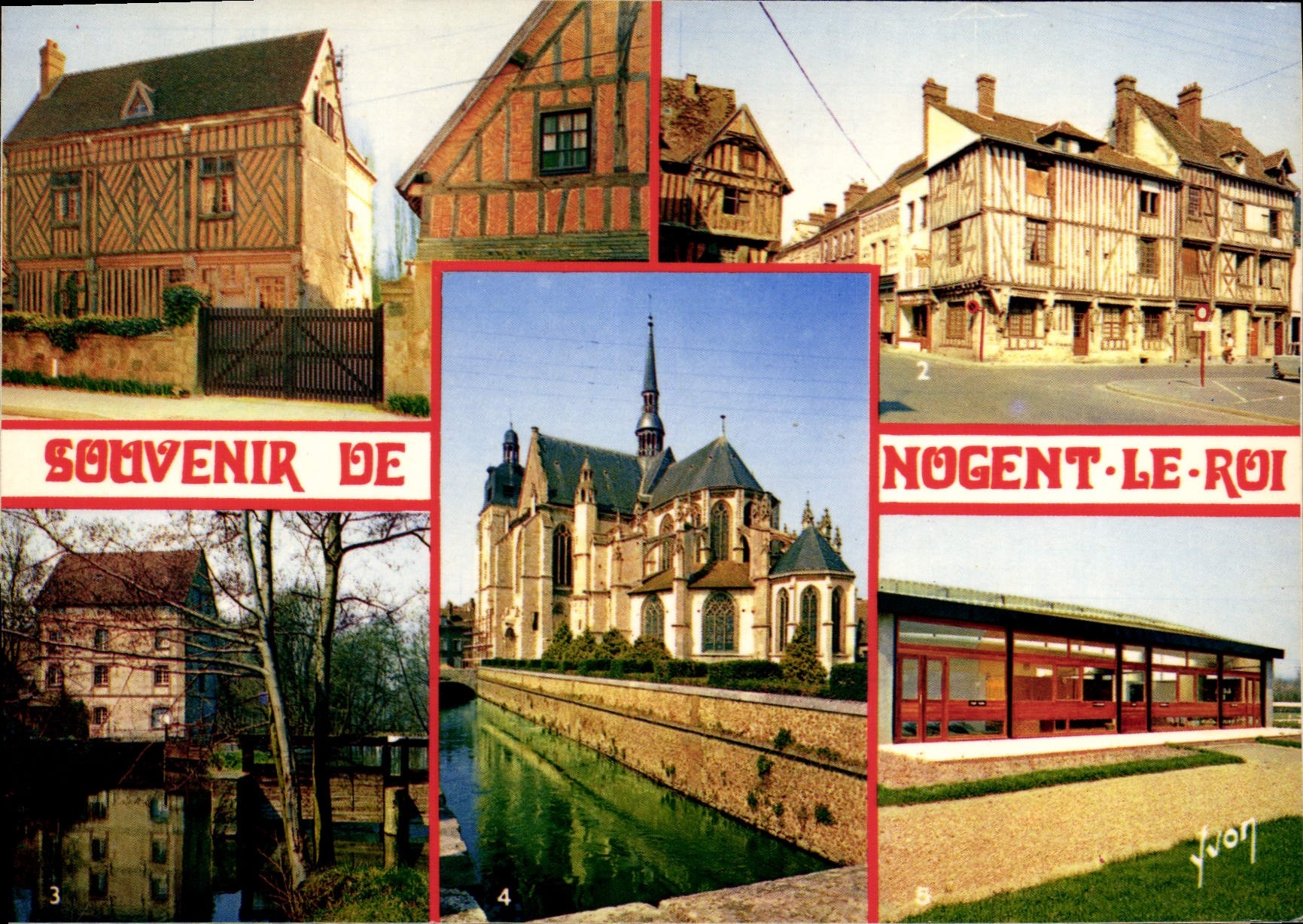 Nogent-le-Roi — Souvenir de — Éditeur J. Yvon