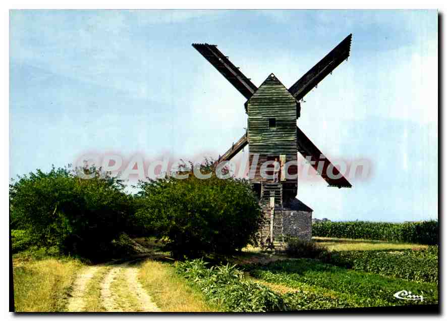 Le moulin de Levesville-la-Chenard (E.-et-L.) — XVe s. — Combier Imprimeur