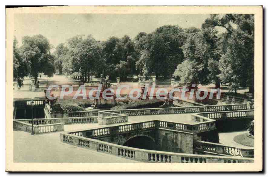 Nîmes - Les Jardins de la Fontaine — Édition G.-L. Arlaud, Lyon