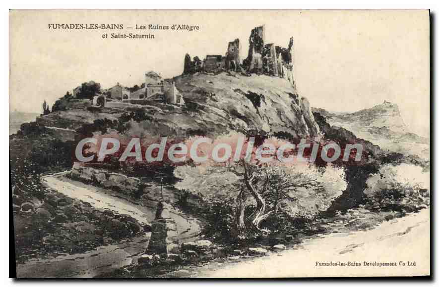 Fumades-les-Bains — Les Ruines d'Allègre et Saint-Saturnin — Fumades-les-Bains Development Co Ltd