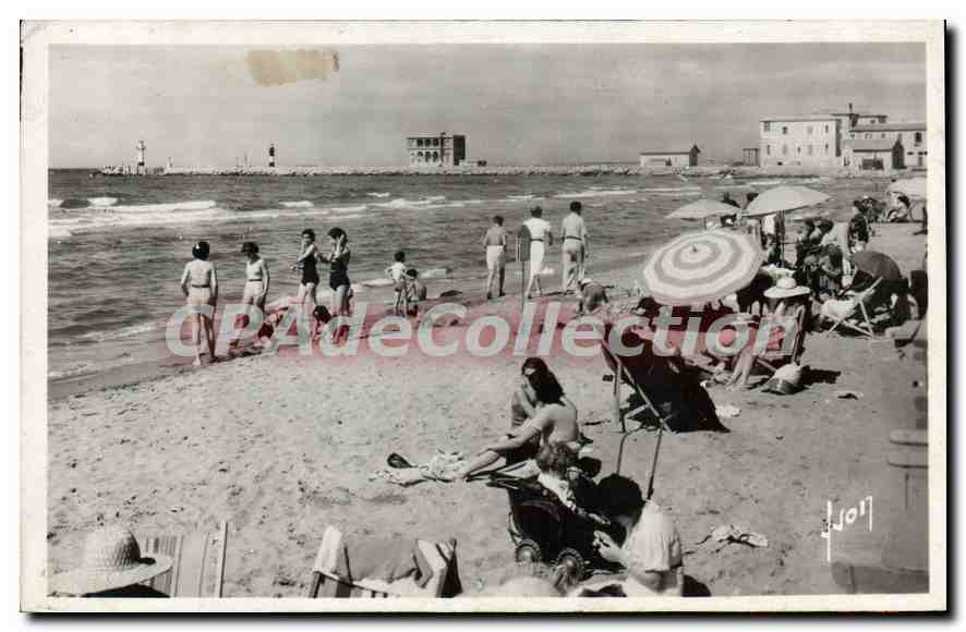 Plage de Genoble — vue de la grande plage — J. Jon