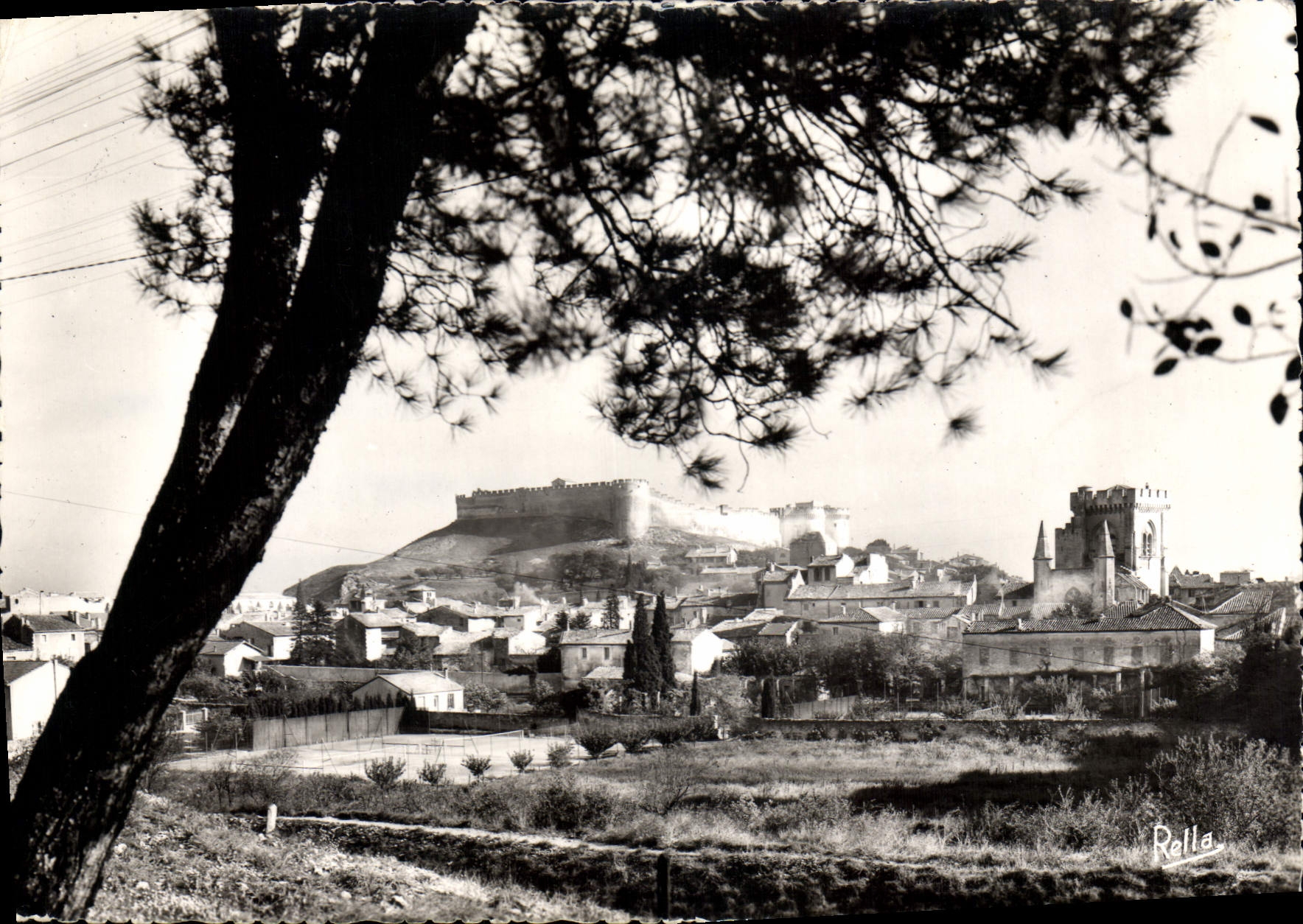 Villeneuve-lès-Avignon — Fort Saint-André und die Stadt — Éditions Rella