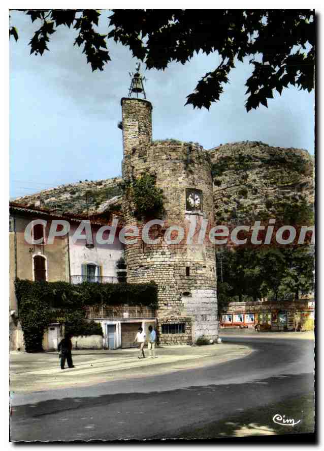 Anduze (Gard) — La Tour de l'Horloge (XIVe s.) — Cim