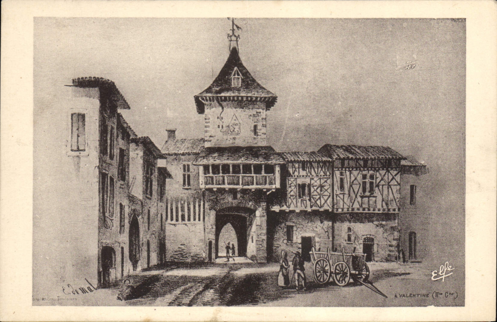CPA Toulouse Valentine Anciene Porte