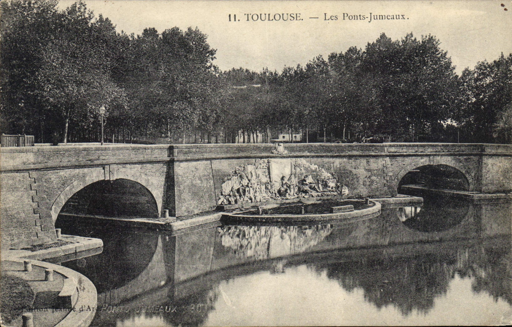 CPA Toulouse Les Ponts Jumeaux