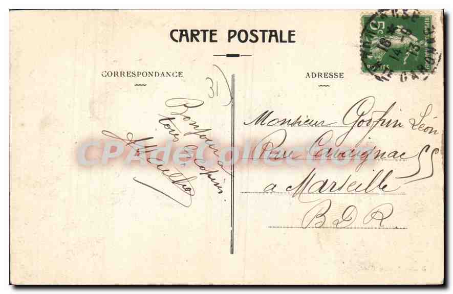 CPA Toulouse Les Ponts Jumeaux — Verso