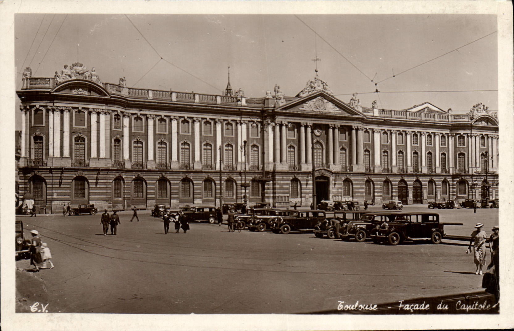 Toulouse — Fassade des Capitole — E.V.