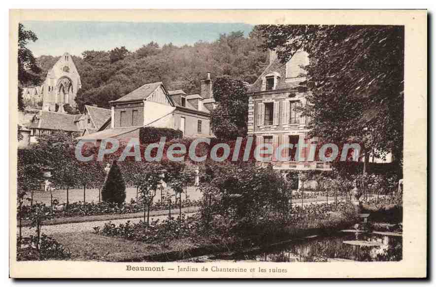 Beaumont — Jardins de Chanterene et les ruines