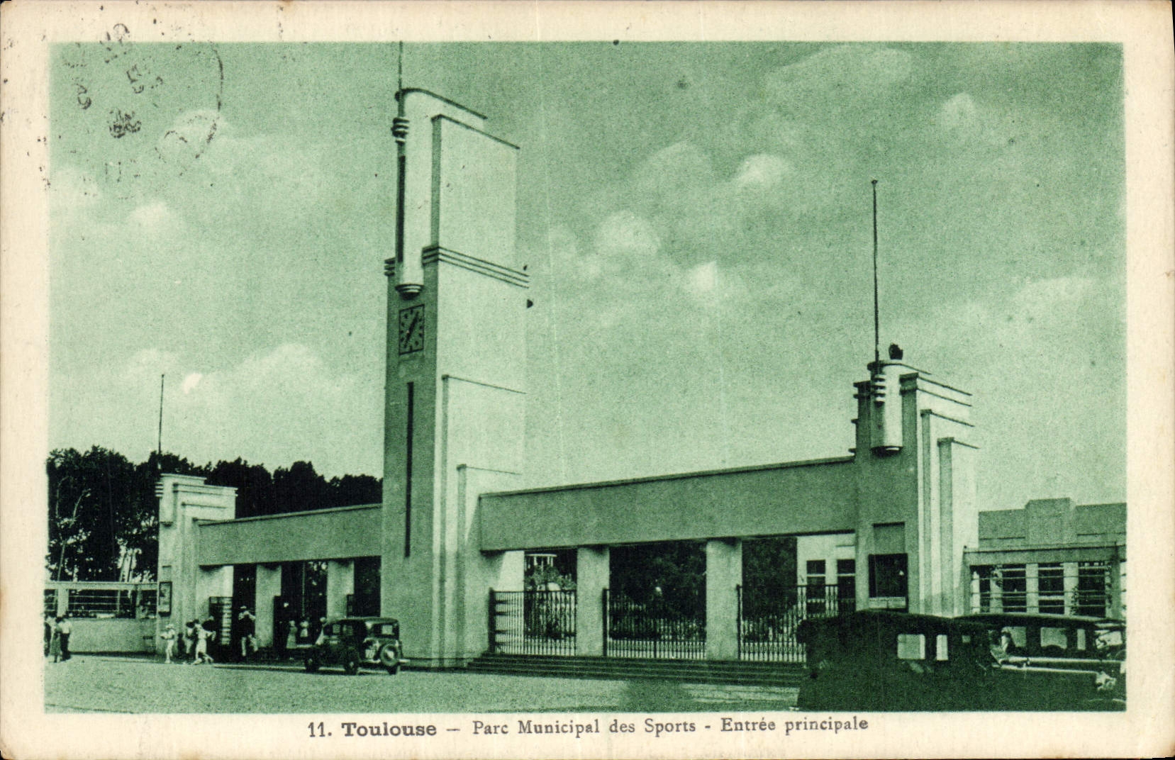 Toulouse — Parc Municipal des Sports — Entrée principale