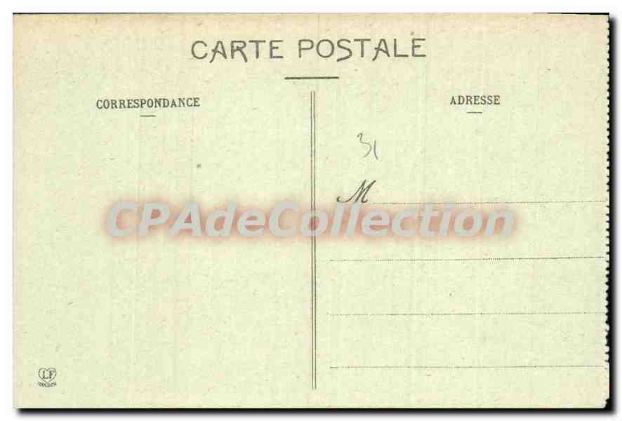 CPA St Bertrand De Comminges le cloitre — Verso