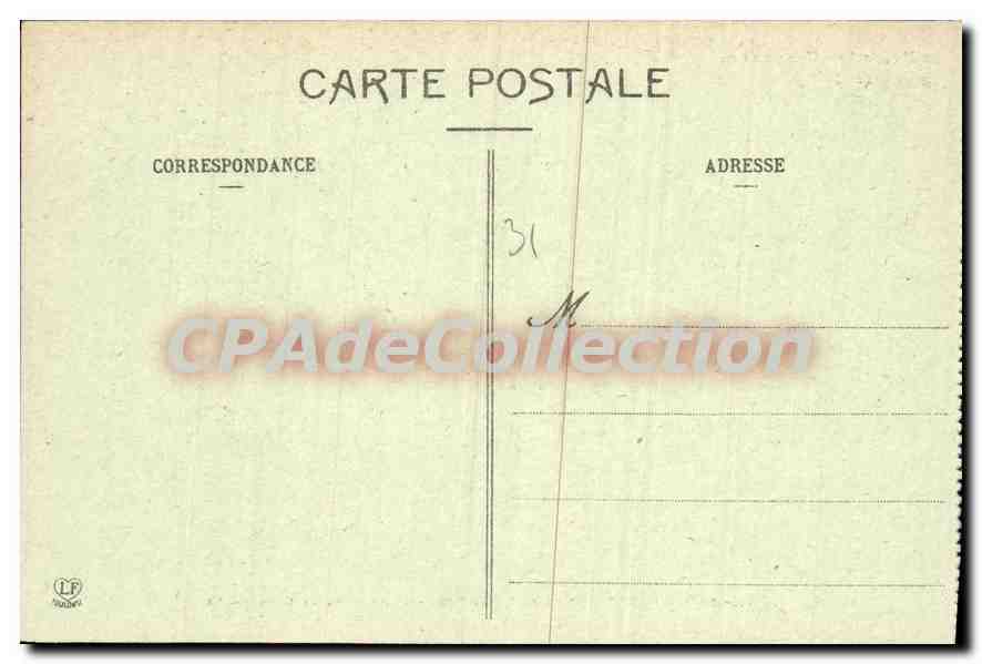 CPA Saint Bertrand De Comminges La Cathedrale stalles — Verso