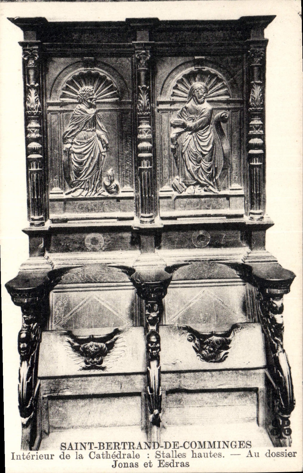 CPA Saint Bertrand De Comminges La Cathedrale Jonas Esdras