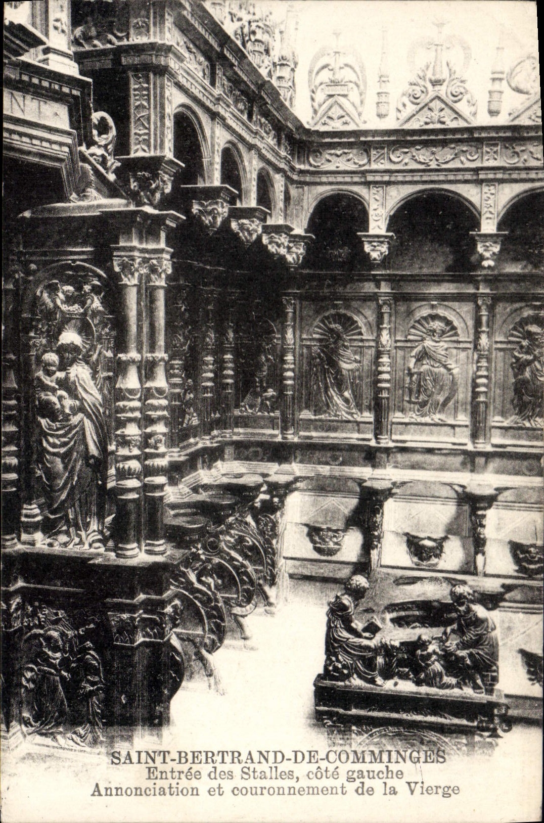 CPA Saint Bertrand De Comminges La Cathedrale Vierge