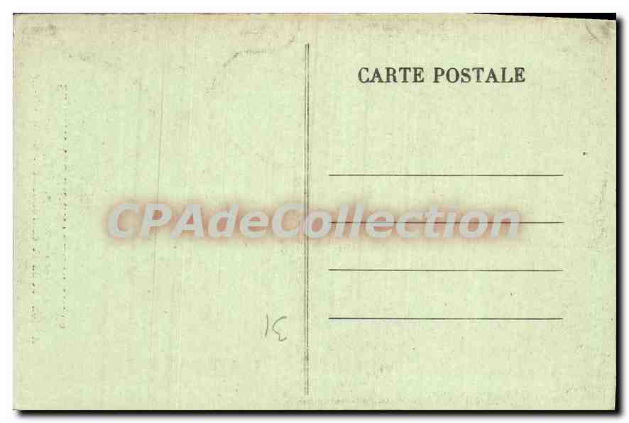 CPA Saint Bertrand De Comminges La Cathedrale Vierge — Verso