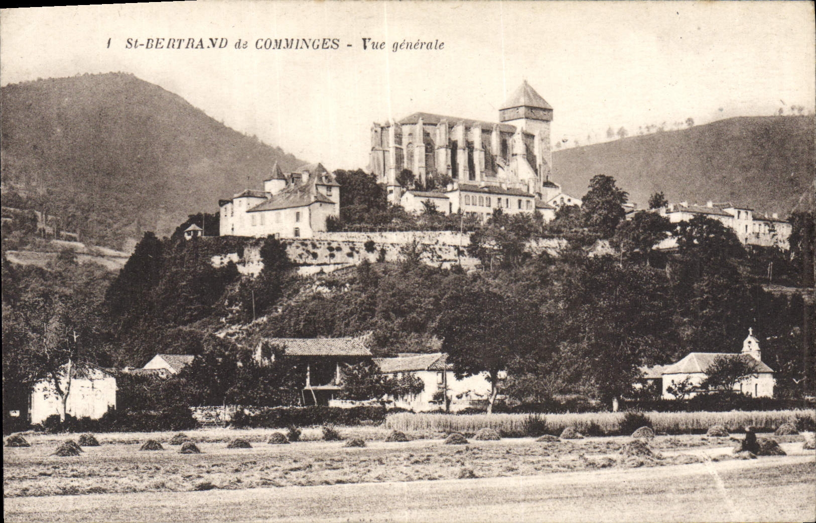 St-Bertrand de Comminges - Vue générale