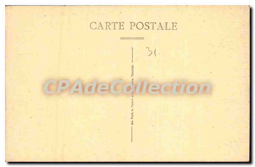 CPA Saint Bertrand De Comminges Un Sarcophage Du Cloitre — Verso