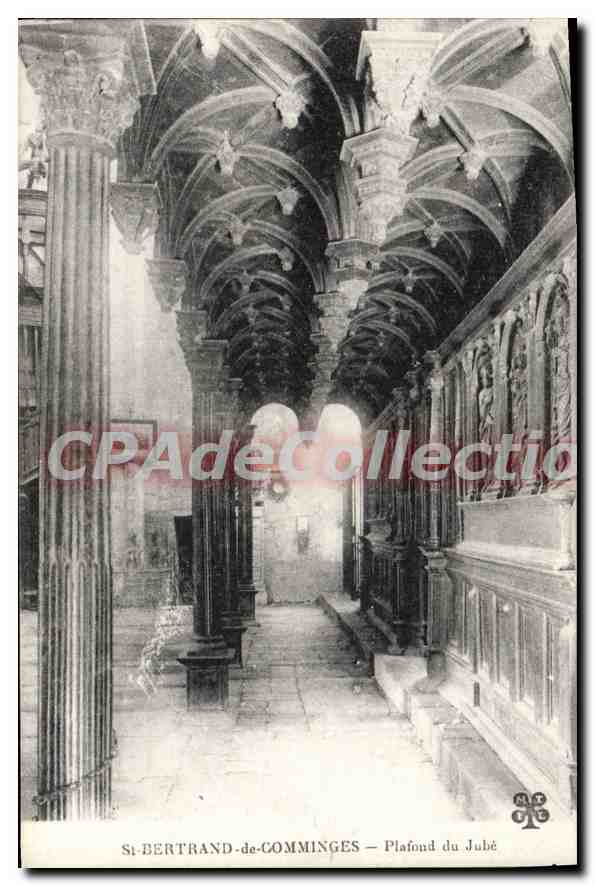 CPA Saint Bertrand De Comminges Plafond Du Jube