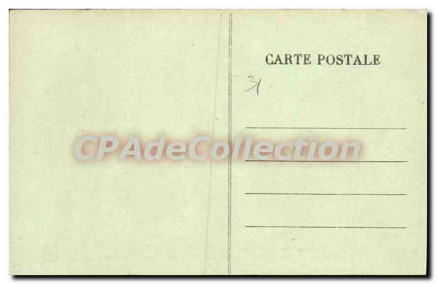 CPA Saint Bertrand De Comminges De La Cathedrale — Verso