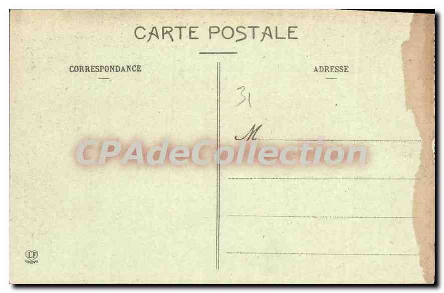 CPA Saint Bertrand De Comminges L'Eglise St Juet — Verso