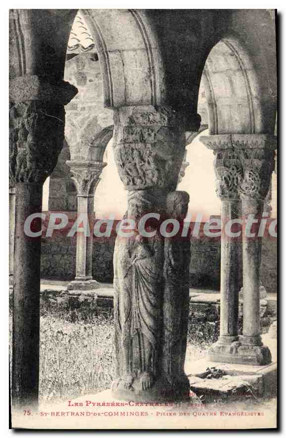 CPA Saint Bertrand De Comminges Pilier Des Quatre