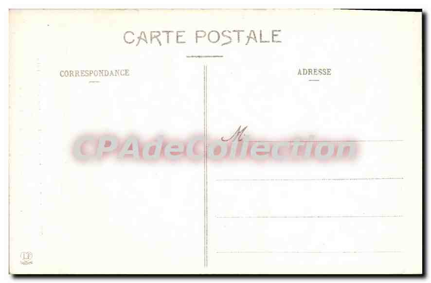 CPA Toulouse Salle Des Illustres — Verso