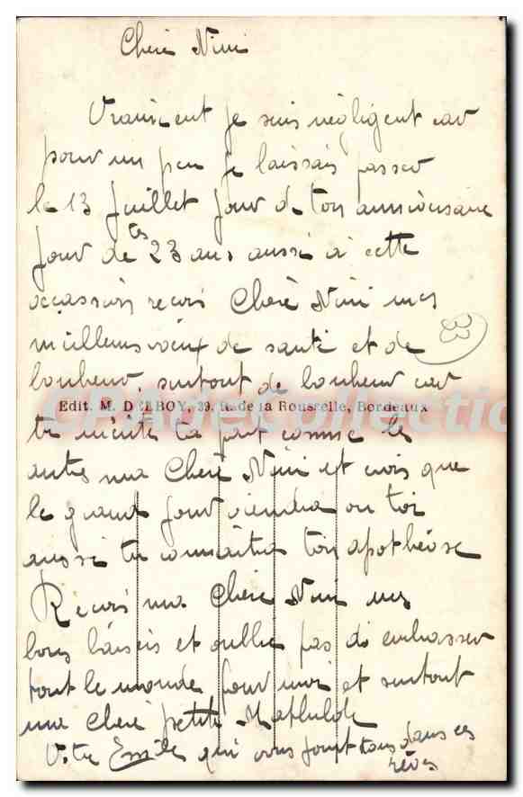 Pilat - Plage - Escalier du Rond Point des Dunes — Delboy — Verso