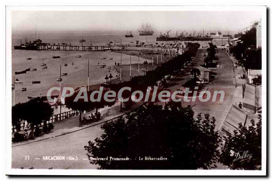 CPA Arcachon Boulevard Promenade