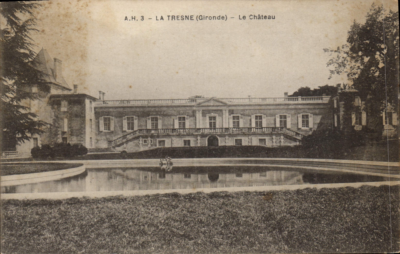 La Tresne (Gironde) — Das Schloss — A.H. 3