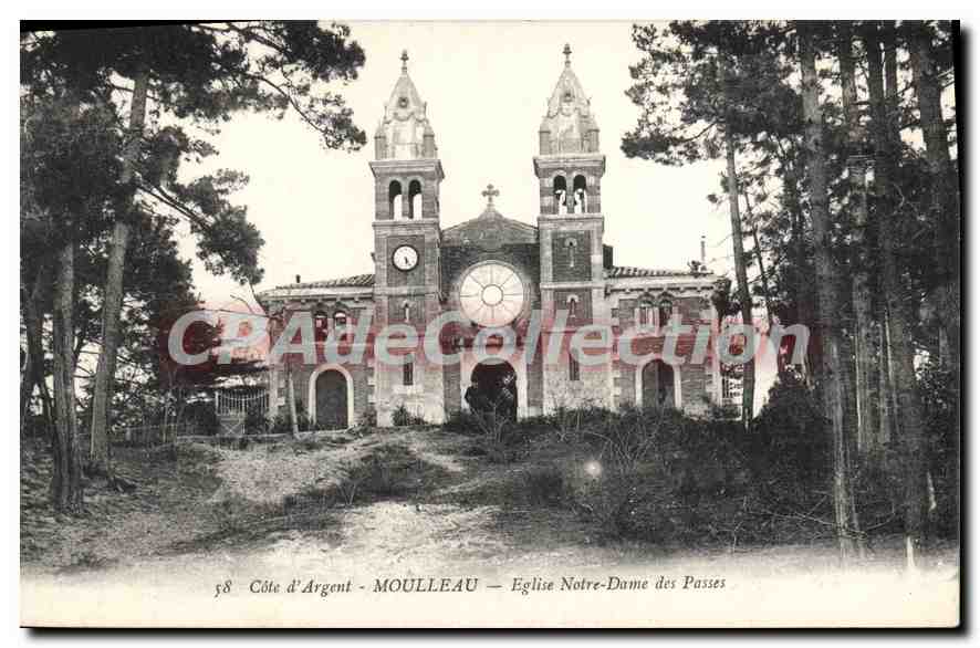 Moulléau — Kirche Notre-Dame des Passes — Léo Neveu, phot.