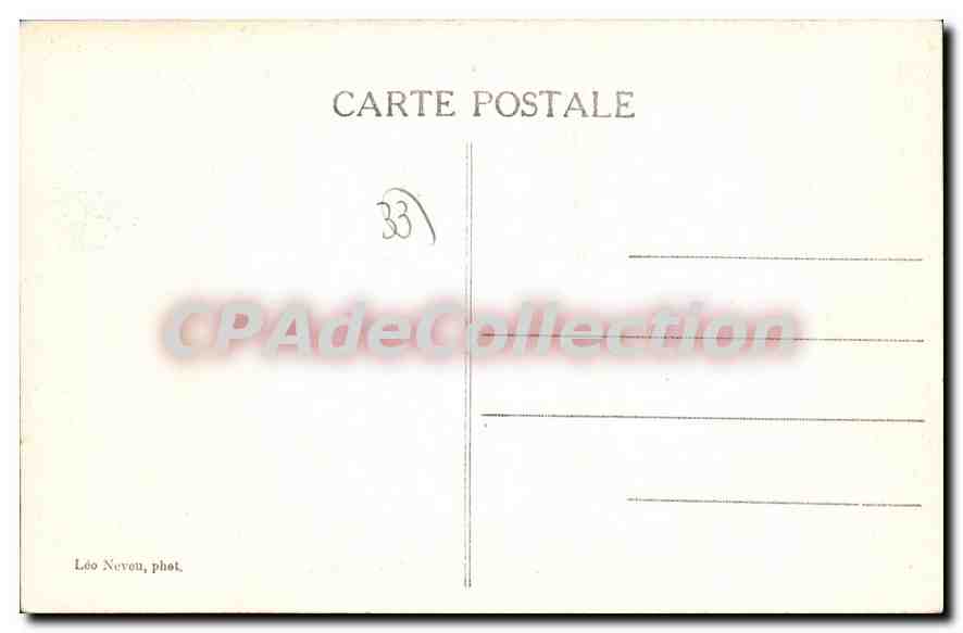 Moulléau — Kirche Notre-Dame des Passes — Léo Neveu, phot. — Rückseite
