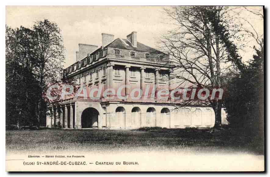 CPA St Andre De Cubzac Chateau Du Bouilh