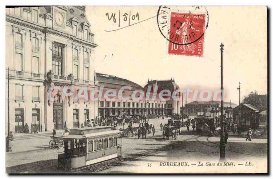 Bordeaux — Die Südbahnstation — LL. n°55