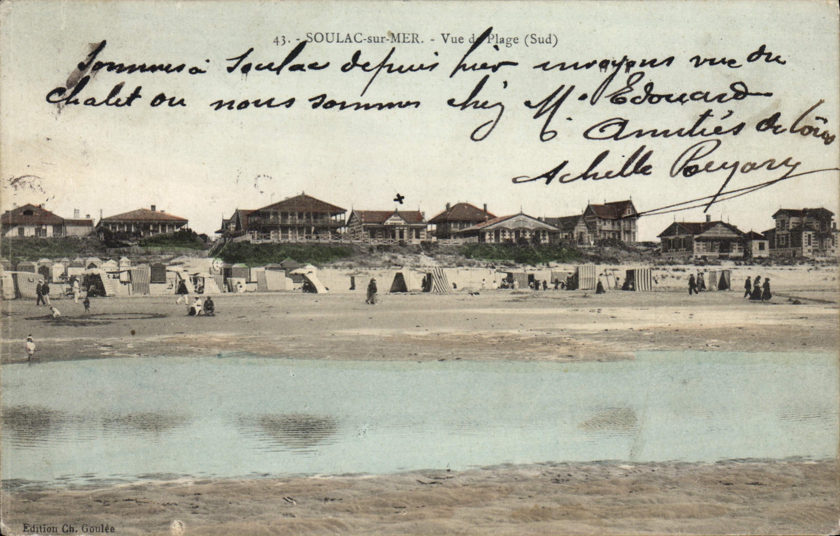SOULAC-sur-MER - Ansicht der Küste (Süd) — Ausgabe von Ch. Goulée, Nr. 43