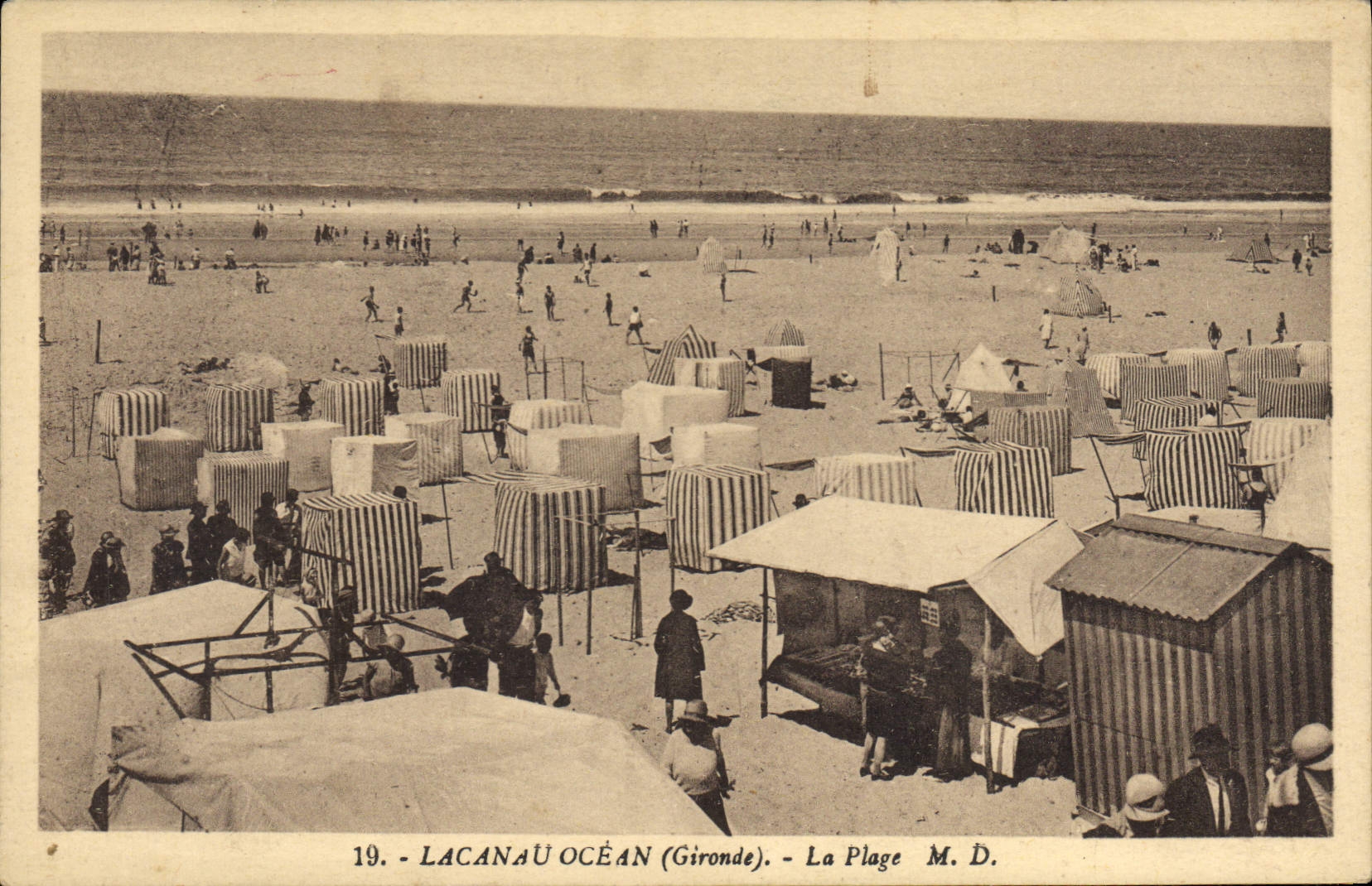 Lacanau Océan (Gironde) — Die Strand — M. D.