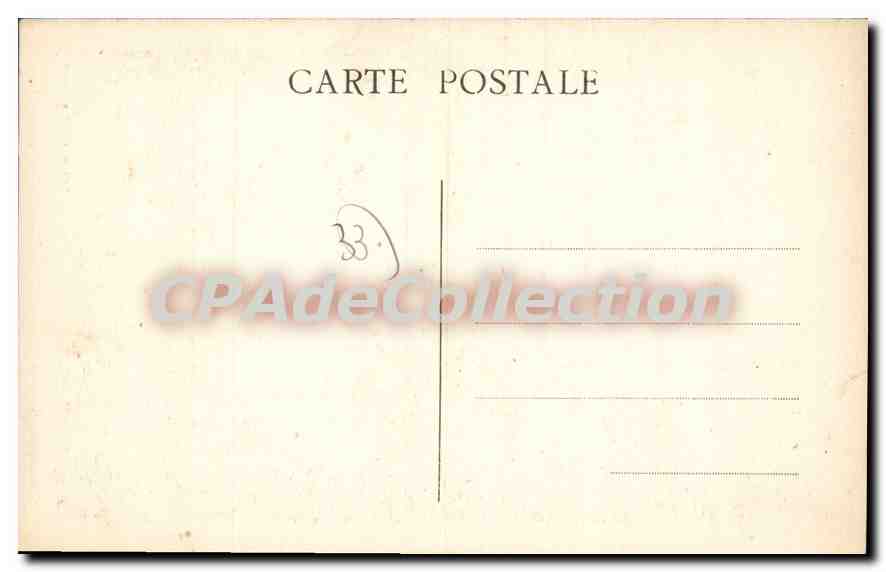 Bourg-sur-Gironde — Tor genannt « Bétailleyre » (Innenansicht) — Verlag R. Cadilion - Bourg — Rückseite