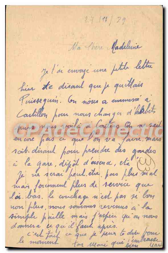 Coutras (Gironde) — Die Ufer der Dronne — Coll. Mme Saget 32 — Rückseite
