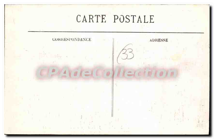 Le Moulleau (Atlantikküste) — Die Strandseite, Südseite — Verlag A. Thuriat, n° 144 — Rückseite