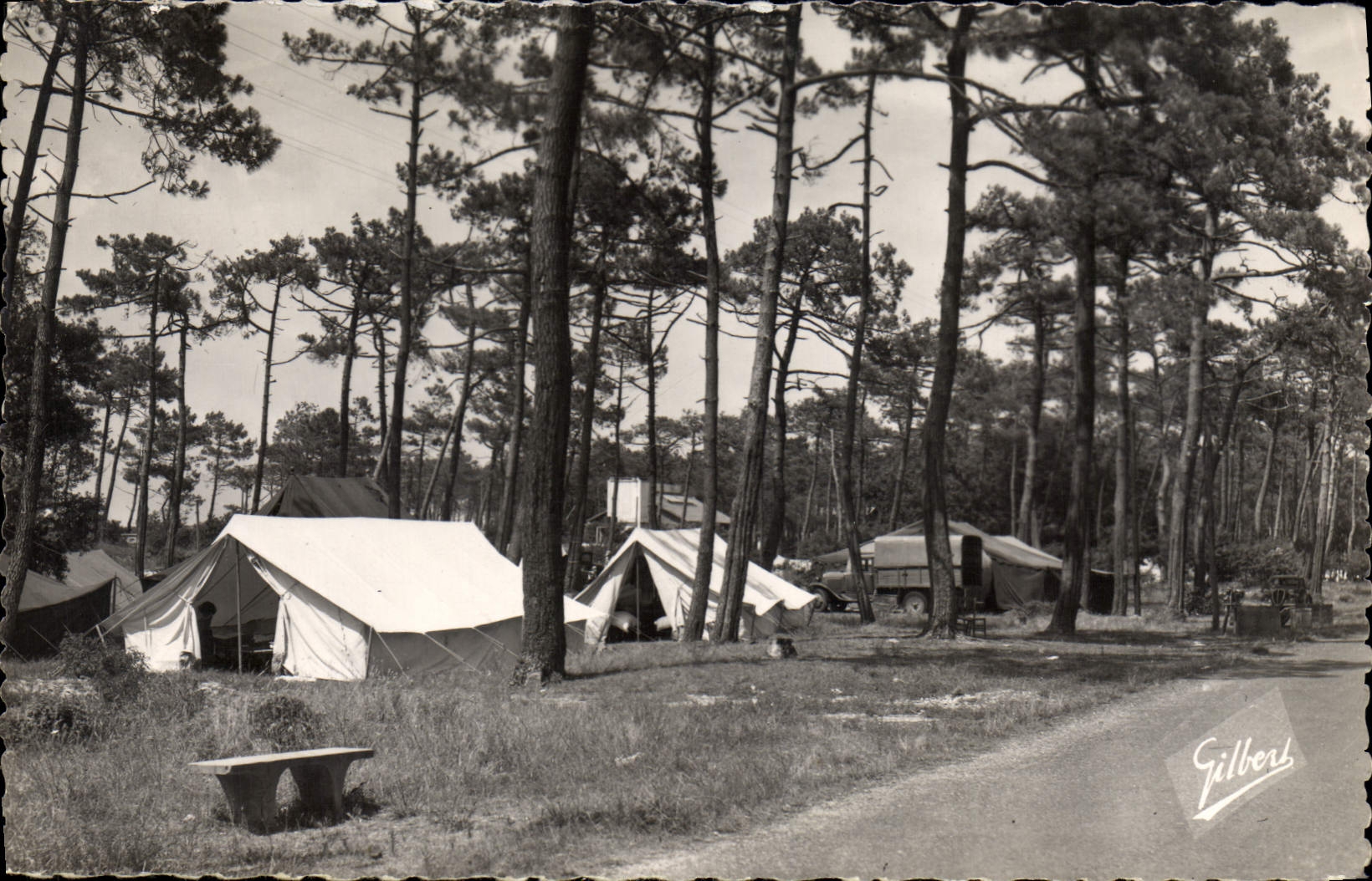 Municipal Campsite — Soulaç-sur-Mer — Éditions Charentaises d'A.A. Gilbert