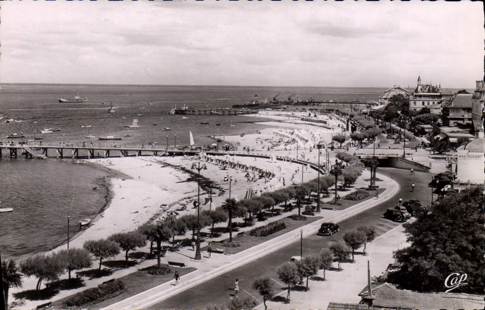 Arcachon - Côte d'Argent - Der Strand — Cie des Arts Photographiques, Paris