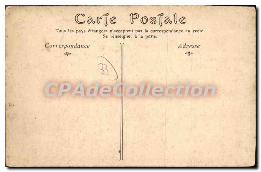 CPA Blaye La Gare De I'Etat Et Les Bords De La Gironde — Back