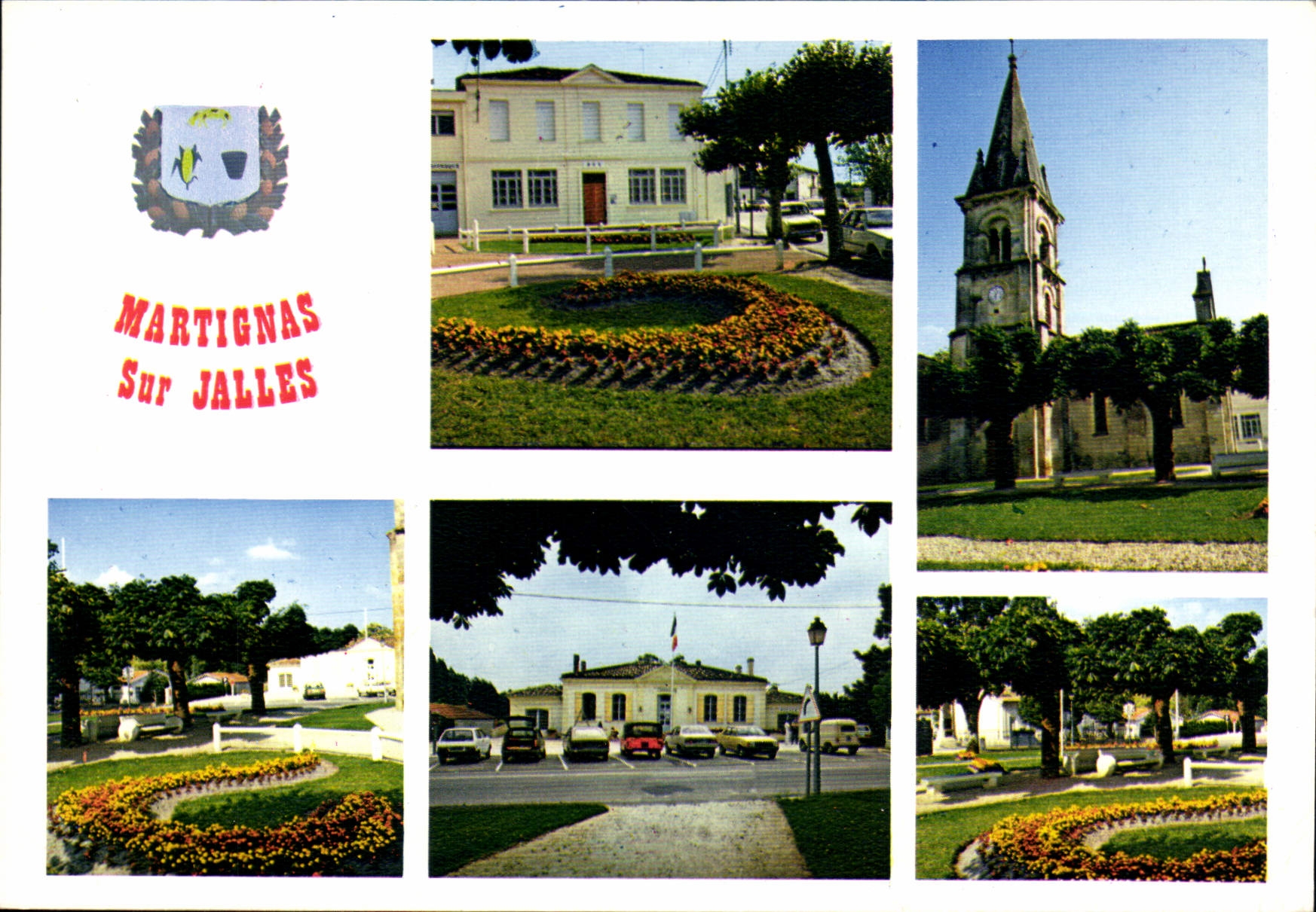 Martignas Sur Jalles — Panoramablick — Ansichten von Martignas Sur Jalles