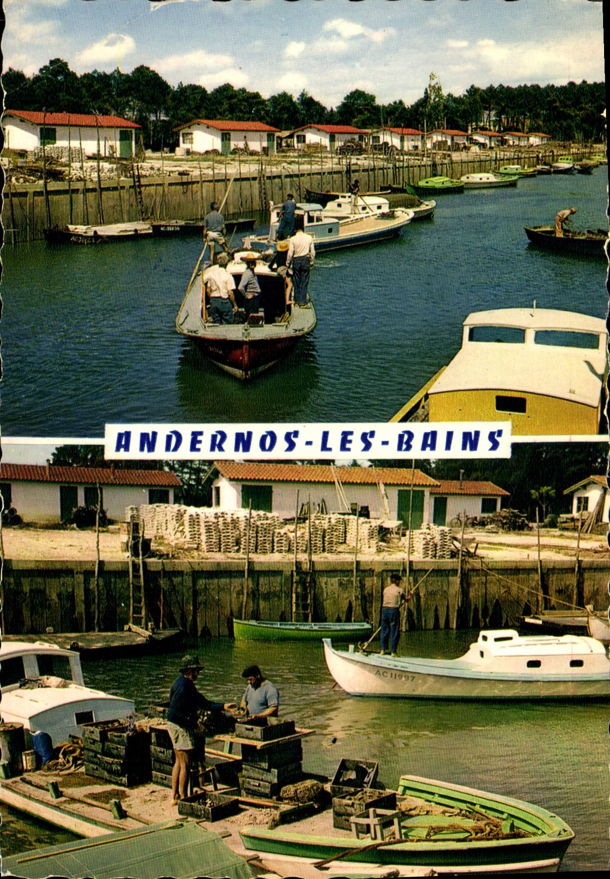 Andernos-les-Bains — Hafen und Fischer — Moderne Ausgabe, n°33