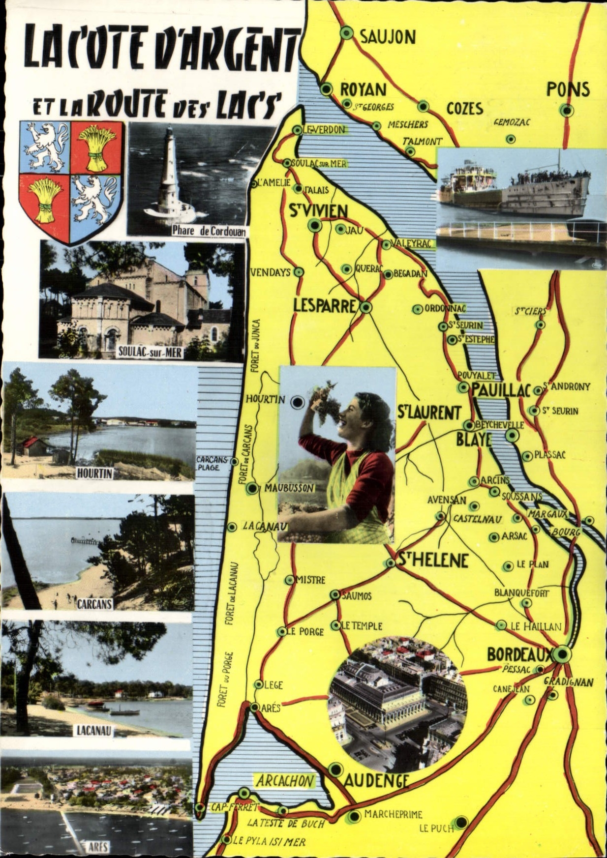 La Côte d'Argent und die Route des Lacs — Combier Imprimeur Macon