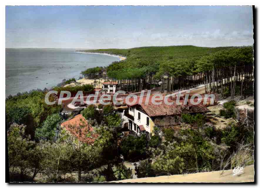 Pilat-Plage - La Corniche — Panoramablick — CPAdeCollection