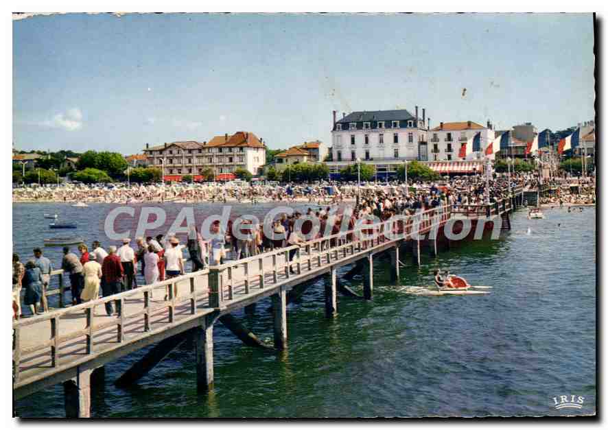 Bassin d'Arcachon — La jetée Thiers, les hôtels — Éditions IRIS