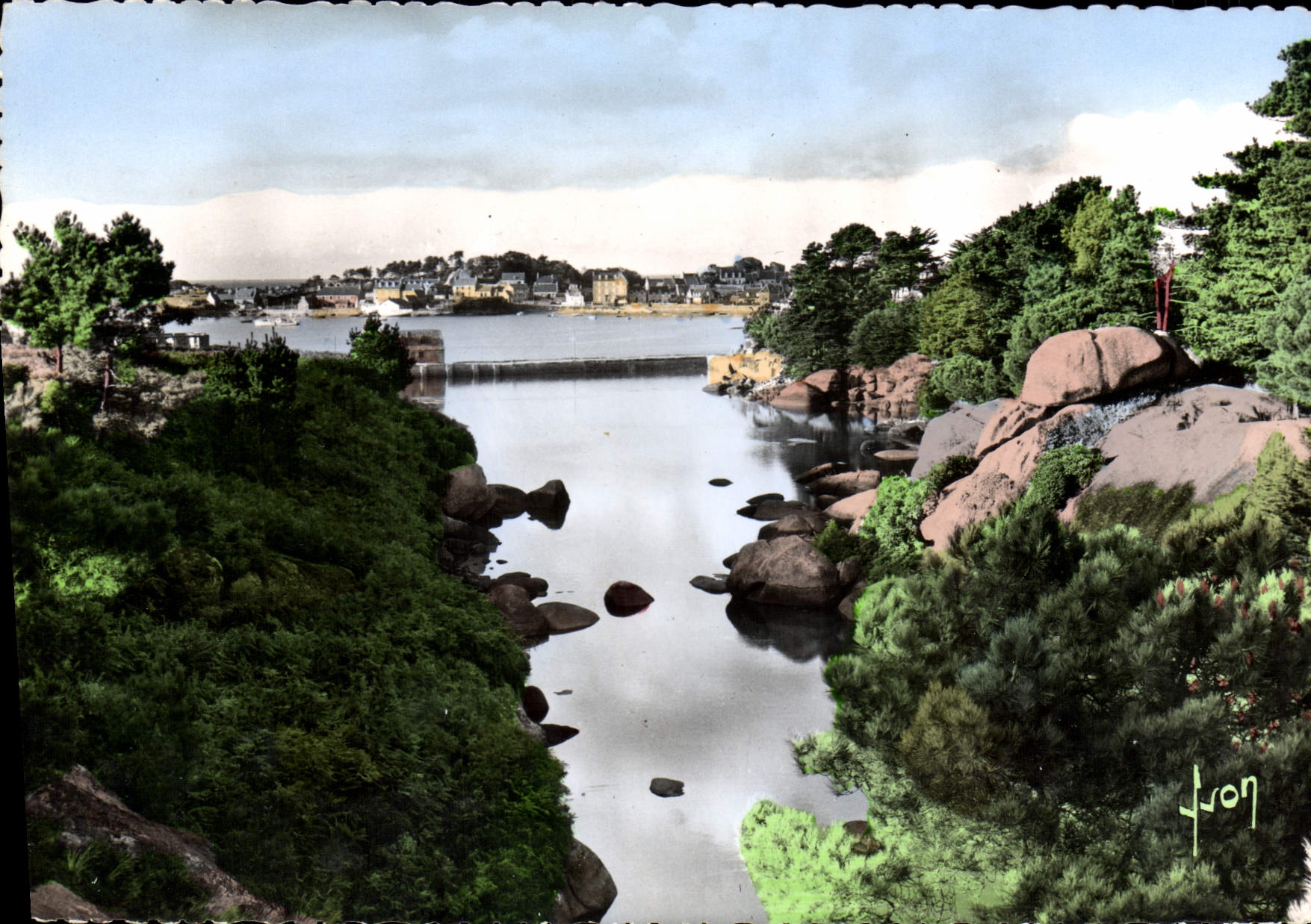 CPSM Ploumanach En Perros Guirec Vallee Des Traouieros