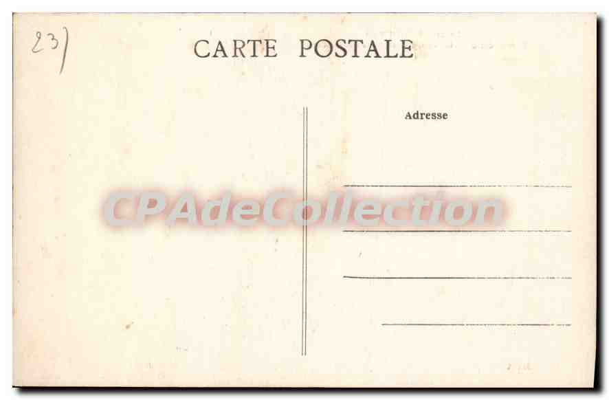 Anzème — Le Virage (Casse-cou des Cyclistes) — MFA — Verso